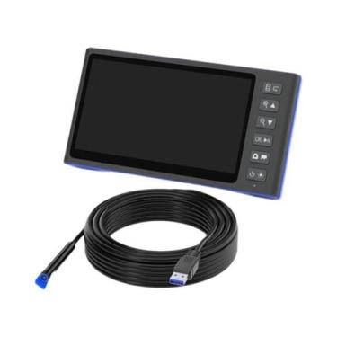 Imagem de Câmera Endoscópica De Inspeção Automotiva Com Tela IPS À Prova d'Água 