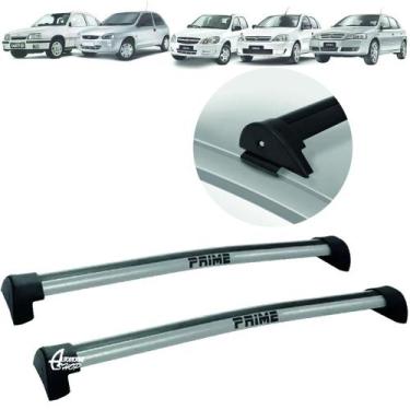 Imagem de Rack Teto Aluminio Prime Corsa Celta Prisma Fiesta PR012
