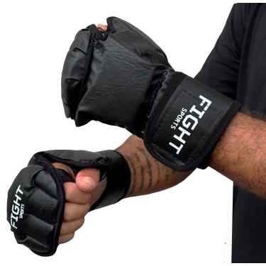 Imagem de Luva MMA Adulto Oficial (Preto, P)