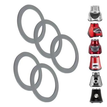 Imagem de 5 Borrachas Compatíveis Com Liquidificador Oster - DASSHAUS