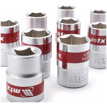 Imagem de Jogo De Soquete Sextavado 10 A 22mm 1/2 10pçs Mtx 135579