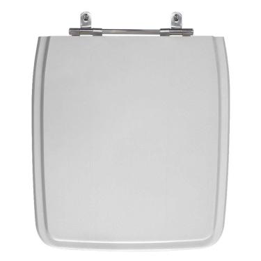 Imagem de Assento Poliéster Laminado Vila Rica Cinza Tampa Vaso Icasa