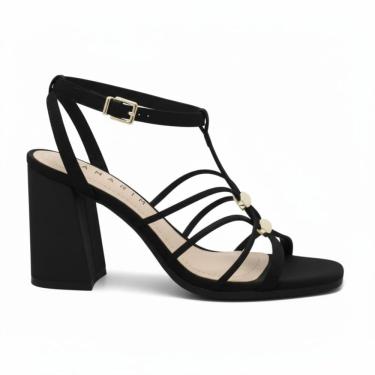 Imagem de Sandália Feminina Ramarim De Salto Bloco Social 2541204