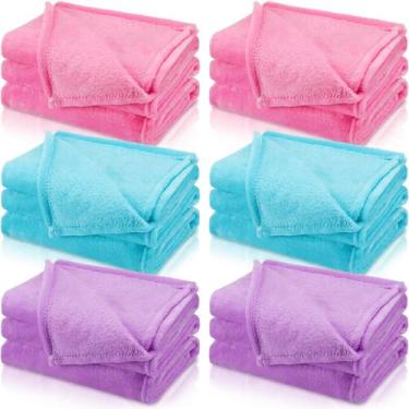 Imagem de Cobertores Sleepover SmoothNovelty Fleece para meninas, 6 unidades