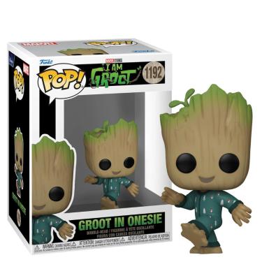 Imagem de Funko Pop Marvel I Am Groot 1192 Groot In Onesie