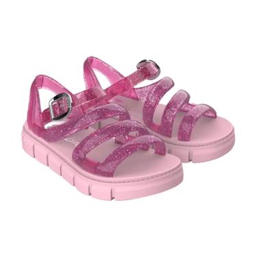 Imagem de Sandália Infantil Barbie Model Glam Rosa Glitter Grendene Kids 23021-AW807