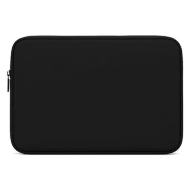 Imagem de Pasta Organizadora de Documentos em Neoprene 15,6” A4 com Zíper – Impermeável, Leve e Resistente – 40x29x2 cm – Cores: Preto, Azul, Rosa, Vermelho e Roxo (Preto)