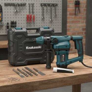 Imagem de Martelete Perfurador e Rompedor Profissional 1600W 5,6 kg SDS Plus Com Kit e Maleta (220V)