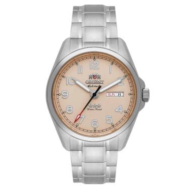 Imagem de Relógio Orient Masculino Ref: Yn6ss006 T2sx Automático Prateado