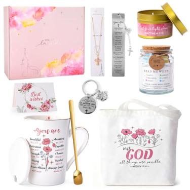 Imagem de Presentes para mulheres católicas cristãs, presente para cristãs, religiosas, presentes para mulheres, Natal, aniversário, Páscoa, presentes cristãos inspiradores únicos para amiga, irmã, mãe, filha