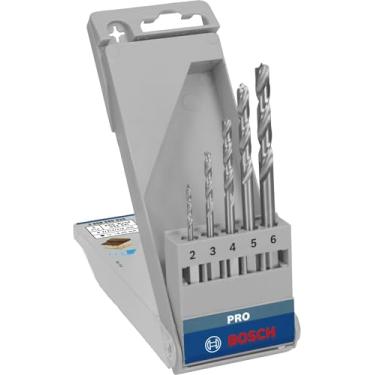 Imagem de Bosch Jogo 5 Brocas para Madeira PRO Wood HSS HEX 2,0-6,0mm