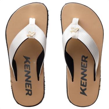 Imagem de Sandália Kenner Kivah (Marrom Claro/Preto, BR, Adulto, Numérico, 37)