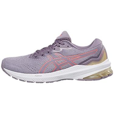Imagem de ASICS T nis de corrida feminino GT-1000 11, Quartzo violeta/violeta crep sculo, 6 Wide