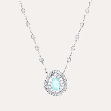 Imagem de Colar Gota Colombiana Prata 925