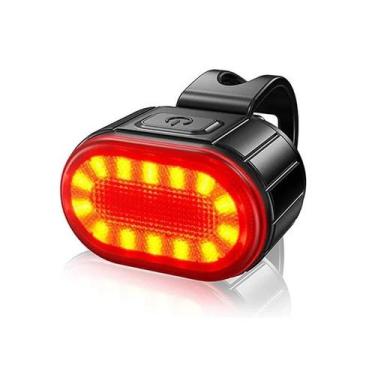 Imagem de Luzes De Bicicleta LED Recarregáveis Por USB À Prova d'Água Farol Dian
