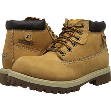 Imagem de Skechers Bota masculina impermeável Sargeants-Verdict, Trigo, 7