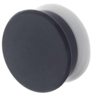 Imagem de (1 par ou 3 pares) Brinco flexível de silicone duplo alargador para orelha piercing de orelha tamanho disponível 8g (3 mm) a 1 3/16" (30 mm), 00g = 10mm, Silicone, Sem Pedra Preciosa