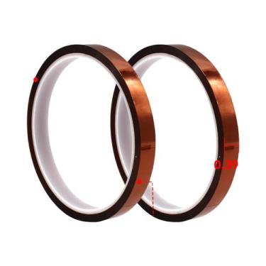 Imagem de Fita Adesiva Resistente a Altas Temperaturas 33M Fita Isolante De Poli