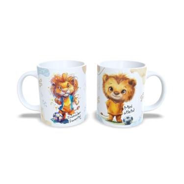 Imagem de Caneca de Cerâmica 325ml com Tema Dia dos Pais, Tal Pai Tal Filho (18813)