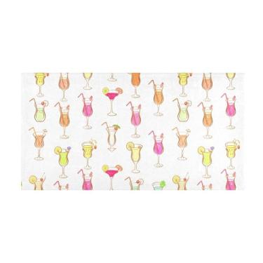 Imagem de Burbuja Tapete de corredor colorido para bebidas de pelúcia antiderrapante tapete de borracha para corredor, quarto, sala de estar, decoração de entrada, lavável na máquina, 51 x 99 cm