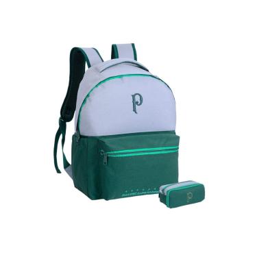 Imagem de Kit Escolar Mochila Costas + Estojo Duplo Juvenil