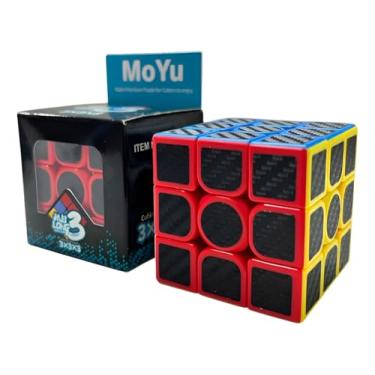 Imagem de Cubo Mágico 3x3x3 MF8841, Preto, Não Magnético, 3 Anos+