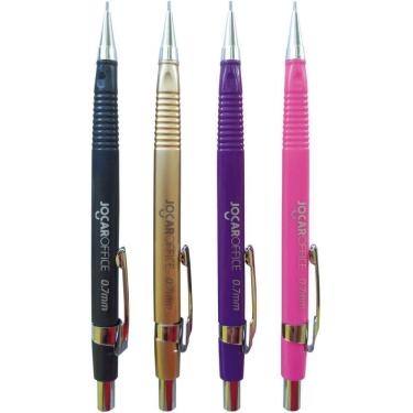 Imagem de Lapiseira 0.7Mm Jocar Técnica Triangular 4 Cores Caixa 12Un