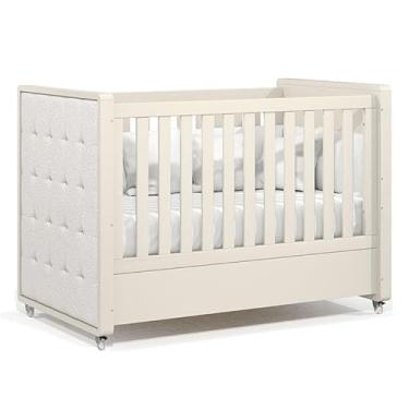 Imagem de Berço Americano Tutto New Off White com Capitonê New Boucle - Matic