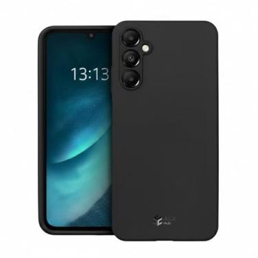 Imagem de Capa Case Compatível com Linha Galaxy M55 – Case Aveludada 3 Camadas Anti Impacto (Preta)