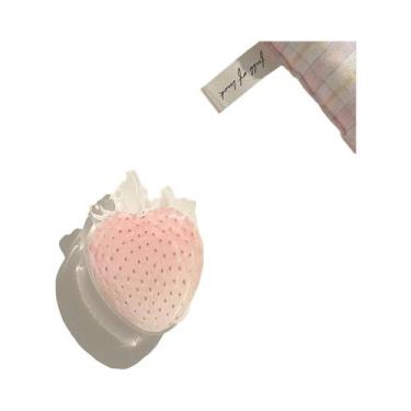 Imagem de Suporte De Telefone Girly Cute Em Forma De Morango Com Borboleta E Cor