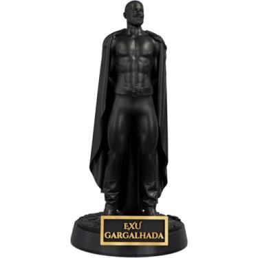 Imagem de Estátua Exu Gargalhada Umbanda Candomblé (Cor Aurum Noctis)