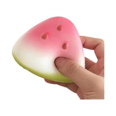 Imagem de Brinquedo Antiestresse De Melancia Squishy, Fruta De Compressão Lenta,