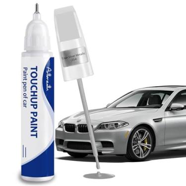 Imagem de Titan Silver(354) Tinta de retoque para BMW Caneta de pintura automotiva reparo de arranhões Dois em um Tinta de retoque Caneta automotiva para BMW X1/X2/X3/X4/X5/X6/X7/Z4/iX/i4/i5/i7