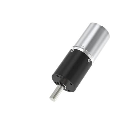 Imagem de 24GP-370 Miniatura Escovado DC Planetário Engrenagem Eletrônica Starter Smart Cart Regulação de Velocidade Alto Torque 6V12V24V Motor Avançado e Reverso (18RPM, 24V Bracket Motor)