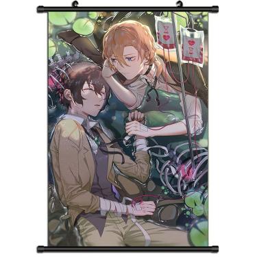 Imagem de Pôster de decoração de parede Bungos Stray Dogs Dazais Osamu Chuuya