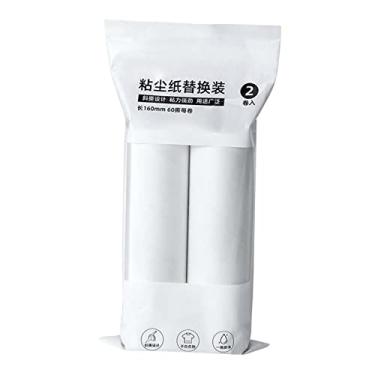 Imagem de DimyFew Refis para Rolo Adesivo Removedor de Pelos, Ferramenta para Remover Pelos de Animais de Estimação de Roupas de Cama E Móveis, 16cm 2 unidades