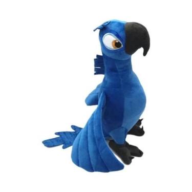 Imagem de Brinquedo De Pelúcia Papagaio Azul 30CM Do Filme Rio 2, Bonecos De Pás