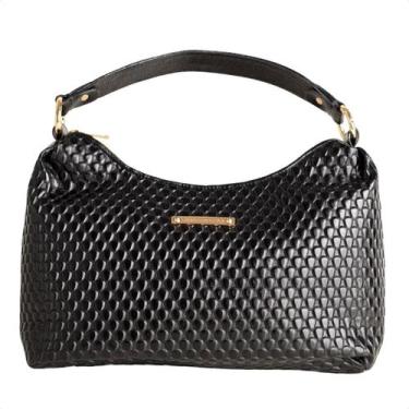 Imagem de Bolsa Dm Viena Texturizada Preta, Tissa preto, UN