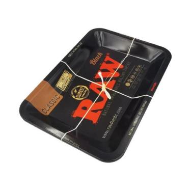 Imagem de Acessórios para fumar cigarro do metal do tabaco da bandeja 18*12.5CM 