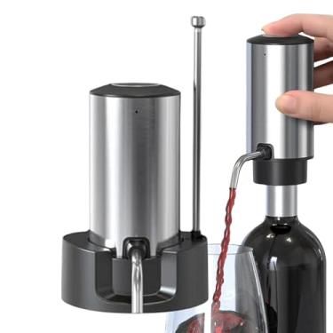 Imagem de Aerador De Vinho Dispenser - Kit Automático Recarregável - Máquina Elétrica Aeradora de Vinho,Para Casa Escritório Restaurante e Festas ao Ar Livre em Acampamentos