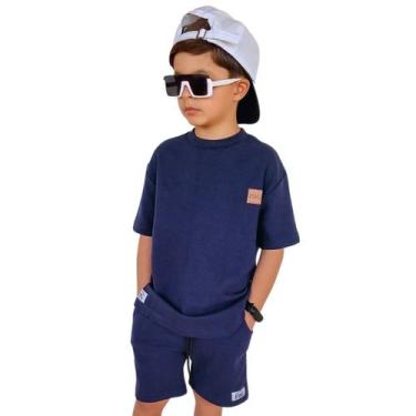 Imagem de Conjunto Masculino Infantil Menino Juvenil Verão Casual - Ewg Moda Inf