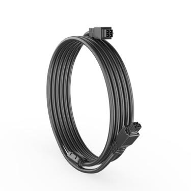 Imagem de Cabo de extensão AMS Lite de 100 cm de 4 pinos para impressora 3D Bambu Lab A1 Series – núcleo de cobre, anel magnético incluído (não compatível com X1 P1)