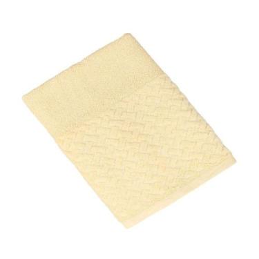 Imagem de Toalha de Banho Atlântica Fio Penteado Finesse -100% Algodão, Amarelo