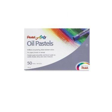 Imagem de Giz De Cera - Pentel - Oil Pastel - 50cores