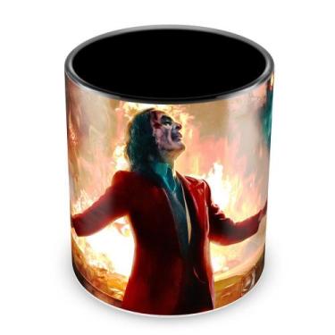 Imagem de Caneca Coringa Personalizada de Porcelana com Alça Preta - Mod.1 - Amo