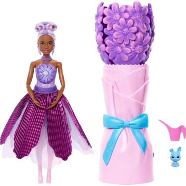 Imagem de Boneca Barbie Petal Pop Perfumada com Vestido e Acessórios
