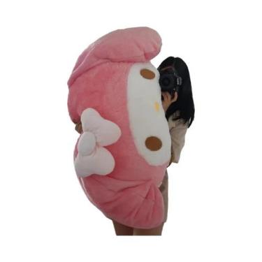 Imagem de Almofada Grande De Pelúcia Sanrio My Melody Kuromi, Desenho Animado, A