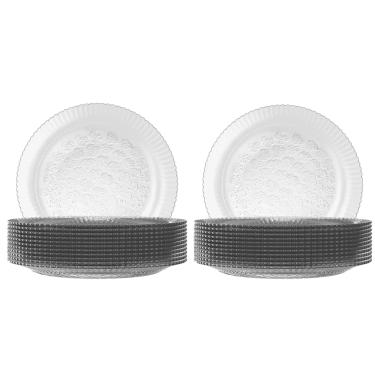 Imagem de Prato Raso de Vidro Duralex Primavera 23cm 24 Unidades - Nadir 5731