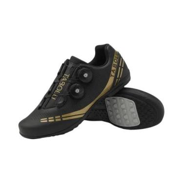 Imagem de Sapatos De Ciclismo Unissex Para Montanha E Estrada Com Solado De Borr