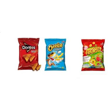 Imagem de Elma Chips Doritos + Fandangos + Cheetos Caixa C 120Un Total